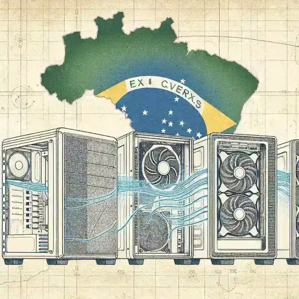 "Gabinete mid-tower brasileiro com destaque para design ergonômico e fluxo de ar otimizado, ideal para gamers e entusiastas de PC."