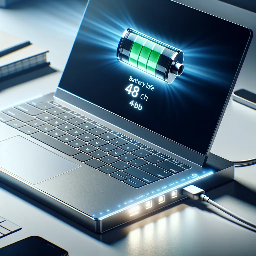 "Lenovo ultrafino notebook with 48-hour battery life showcased in a tech article"